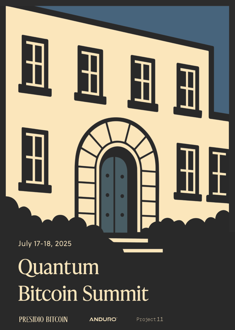 Cover Image for Quantum Bitcoin Summit - Presentation Slides and Videos